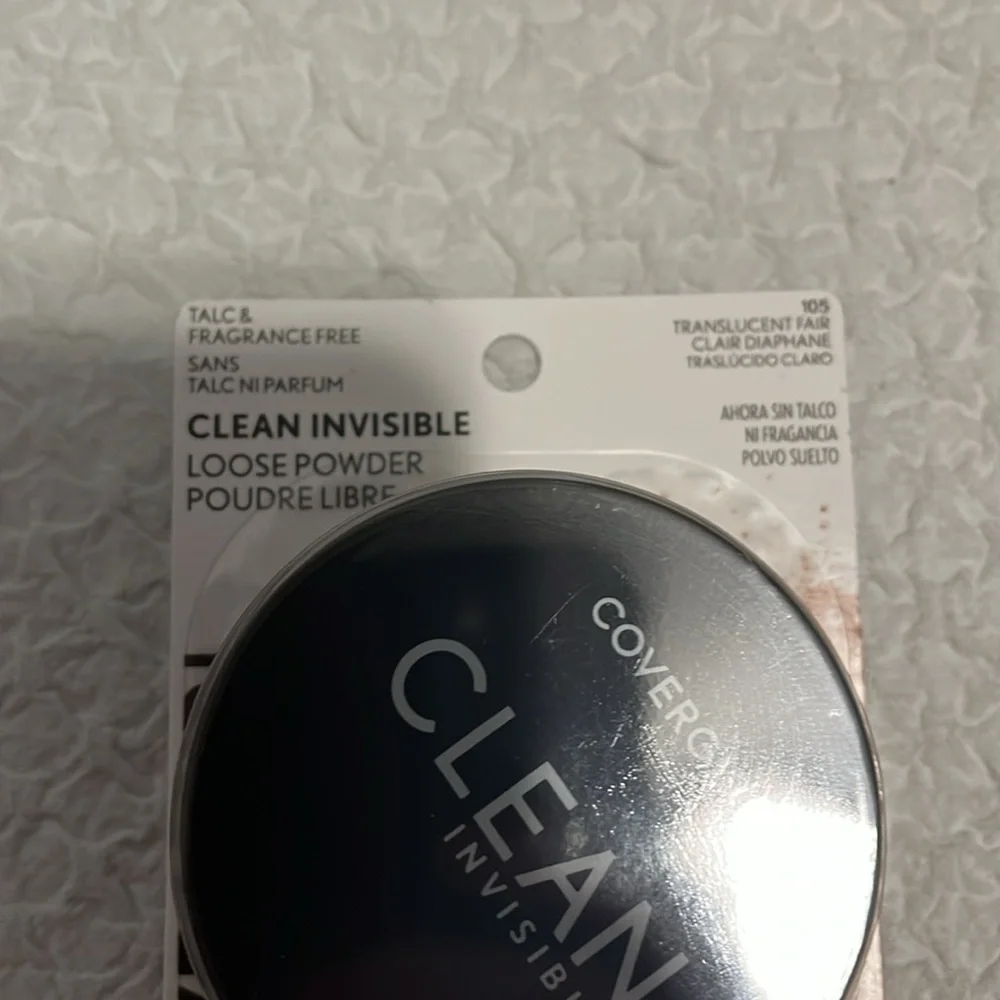NWT Covergirl Clean Loose Powder 105 Translucent Fair